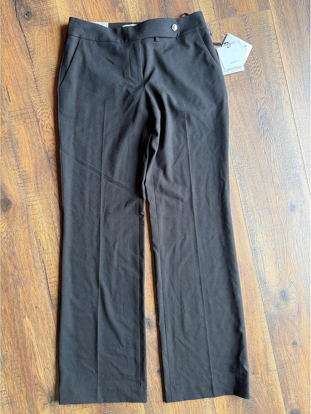 Calvin Klein Classic Fit Black Dress Pants Size 6